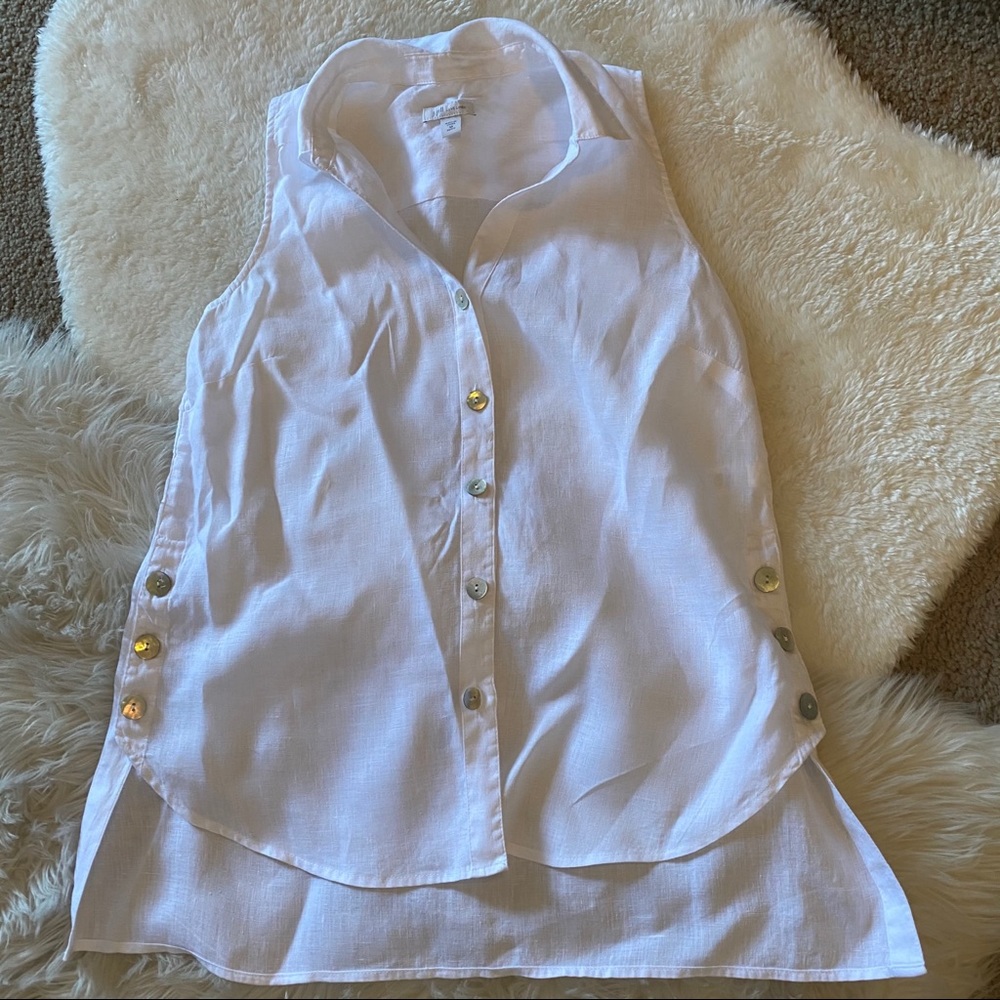 J.Jill linen top - Picture 6 of 9